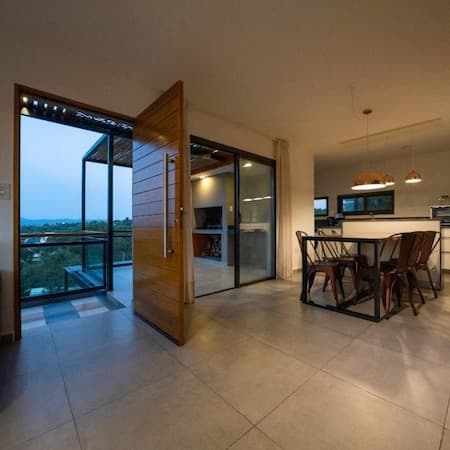 Alojamiento Cabana - living/comedor