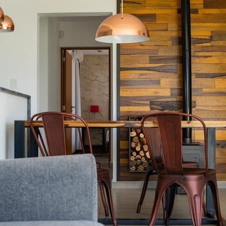 Alojamiento Cala - ambiente calido con salamandra